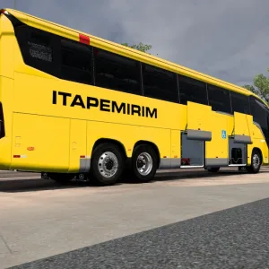 Marcopolo G8 1200 6X2 Mercedes-Benz - 1.59 ETS2 - Grupo Design 3D Marcopolo G8 1200