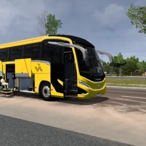 Marcopolo G8 1200 6X2 Mercedes-Benz - 1.59 ETS2 - Grupo Design 3D Marcopolo G8 1200 6X2 .2 - Grupo Design 3D