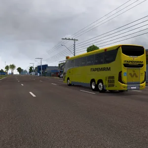 Marcopolo G8 1200 6X2 Mercedes-Benz - 1.59 ETS2 - Grupo Design 3D Marcopolo G8 1200 6X2 8 - Grupo Design 3D