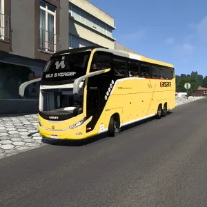 Marcopolo G8 1600 LD 6X2 Mercedes Benz /1.59 ETS2 - Grupo Design 3D Marcopolo G8 1600 LD 6x2 - Grupo Design 3D