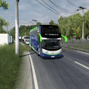 Marcopolo G8 1600 LD 6x2 Volvo/1.59 ETS2 - Grupo Design 3D ets2 20250623 114639 00 - Grupo Design 3D