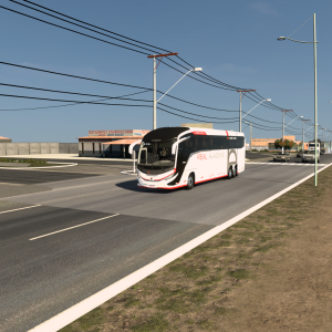 Marcopolo G8 1350 6x2 Mercedes Benz/1.59 ETS2 - Grupo Design 3D ets2 20250723 012012 00 - Grupo Design 3D